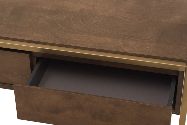 Modern Pecan Washed Buffet